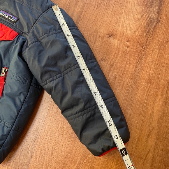 Patagonia Reversible Tribbles Hoody Baby Size 2T Blue Sherpa Puffer Full Zip # - Picture 12 of 13